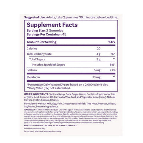 Natrol, Melatonin Strawberry, 10 Mg, 90 Gummies