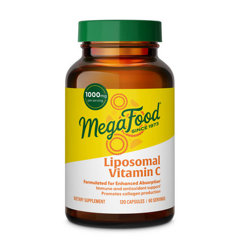 MegaFood, Liposomal Vitamin C, 120 Caps
