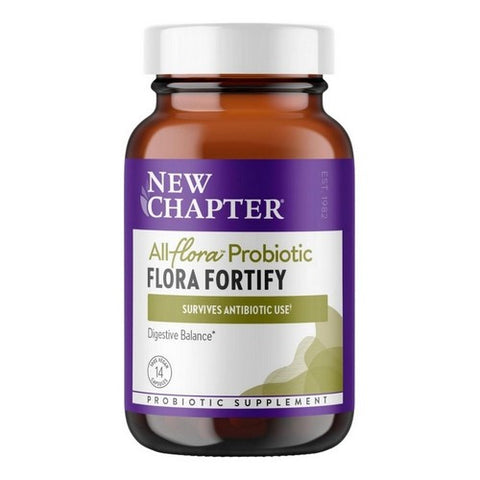 All Flora Probiotic Flora Fortify 14 Vegan Capsules by New Chapter