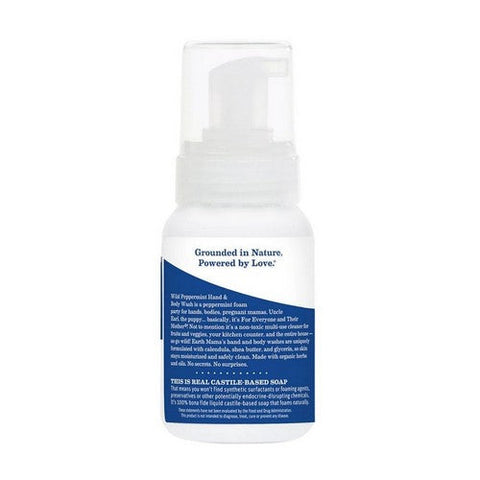 Earth Mama Angel Baby, Hand And Body Wash Wild Peppermint, 5.3 Oz Earth Mama Angel Baby