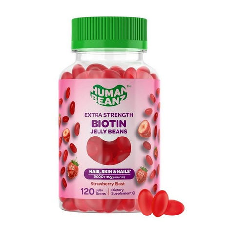 Human Beanz Biotin 120 Count by Human Beanz