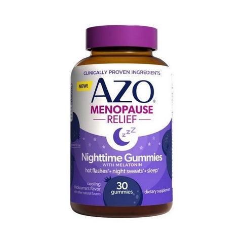 Menopause Relief Nighttime Gummies 30 Count by Lacteol