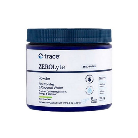 ZeroLyte Canister Salty Citrus 344 Grams by Trace Minerals