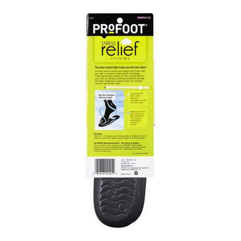 Profoot, Stress Relief Insole Women 6-10, 1 Pair Profoot