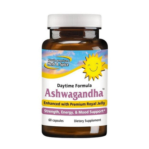 Ashwagandha Capsules 60 Count by North American Herb & Spice