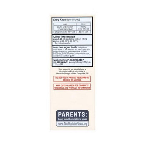 Foster And Thrive, Tussin Dm, 4 Oz Foster And Thrive