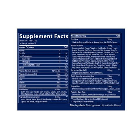 Trace Minerals, Greens Pak Powder Berry, 225 Grams Trace Minerals