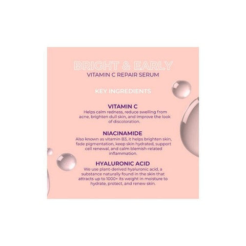 Evre, Bright And Early Vitamin C Repair Serum, 1 Oz Evre