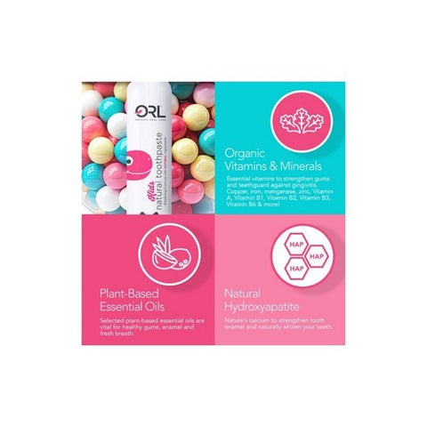 ORL, Kids Bubblegum Toothpaste, 4 Oz ORL