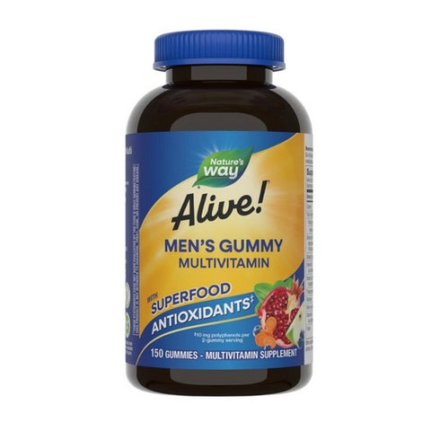 Alive! Men’s Gummy Multivitamin 150 Count by Nature's Way
