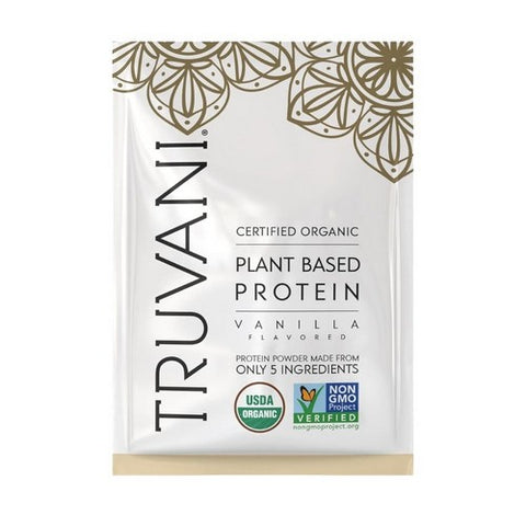 Organic Plant Based Protein Vanilla 10.20 Oz by Truvani