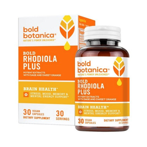 Bold Rhodiola Plus 30 Caps by Bold Botanica