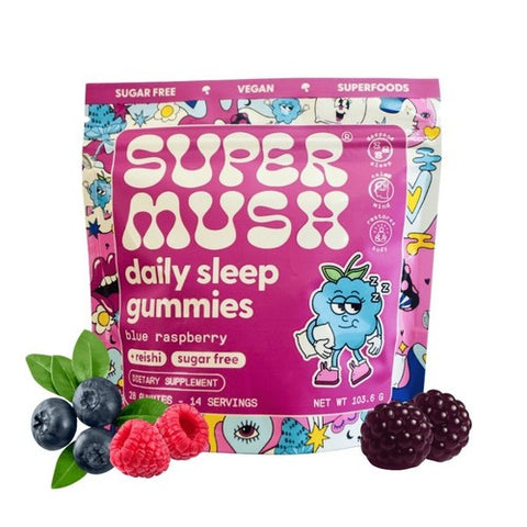 Daily Sleep Mushroom Supplement 28 Gummies by SuperMush