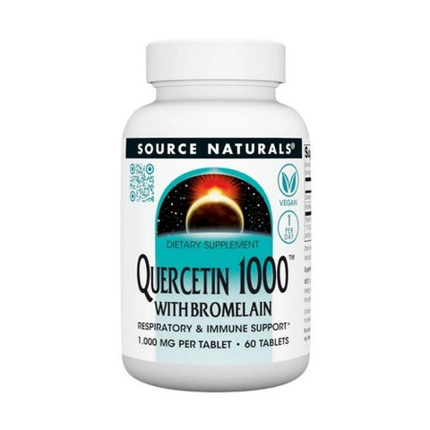 Quercetin With Bromelain 60 Veg Caps by Source Naturals