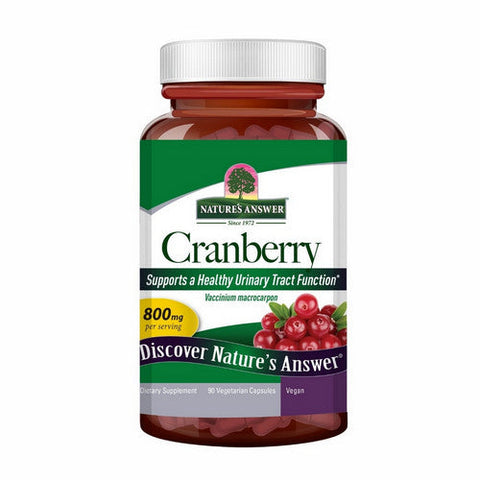 Nature's Answer, Cranberry, 800 Mg, 90 Veg Caps Nature's Answer