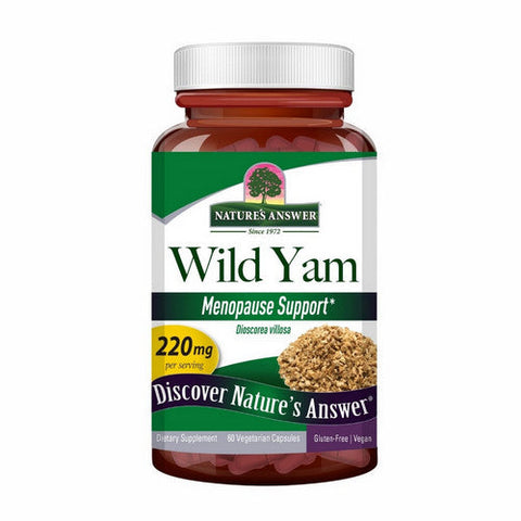 Nature's Answer, Wild Yam Standardized, 220 Mg, 60 VegCaps Nature's Answer