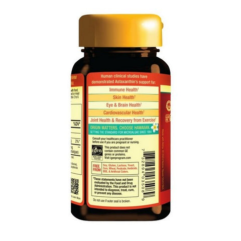 Nutrex Hawaii, BioAstin (Astaxanthin), 4 mg, 60 Caps