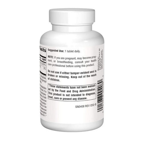 Source Naturals, Vitamin B-1, 100 mg, 250 Tabs
