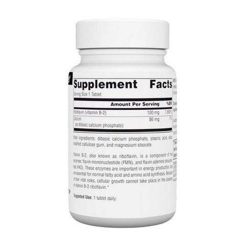 Source Naturals, Vitamin B-2, 100 mg, 100 Tabs