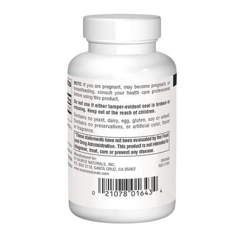 Source Naturals, L-Glutamine, 500 mg, 50 Caps