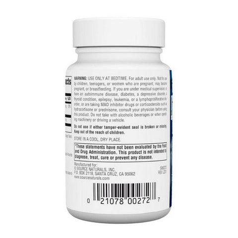Source Naturals, Sleep Science Melatonin Orange, 2.5 Mg, Sublingual Orange 120 Tabs