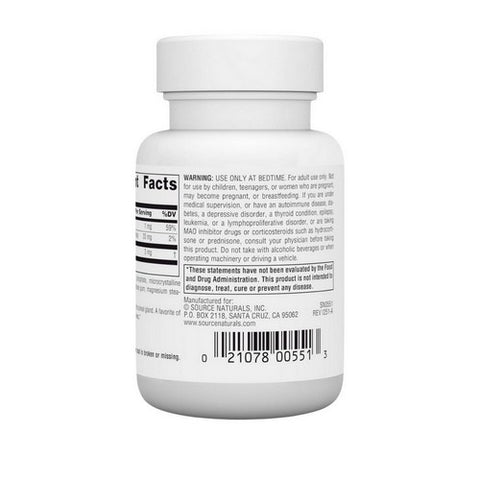 Source Naturals, Sleep Science Melatonin, 3 mg, 120 Tabs