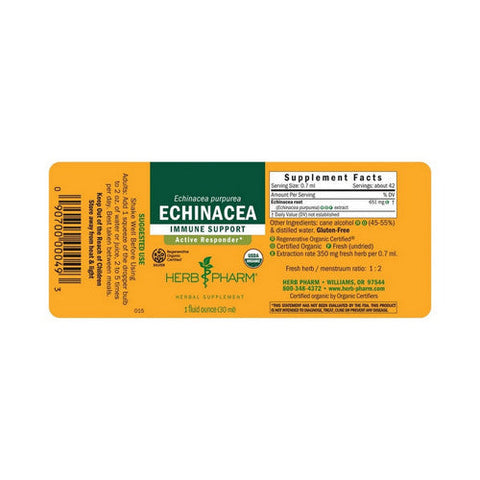 Herb Pharm, Echinacea, 1 oz Herb Pharm