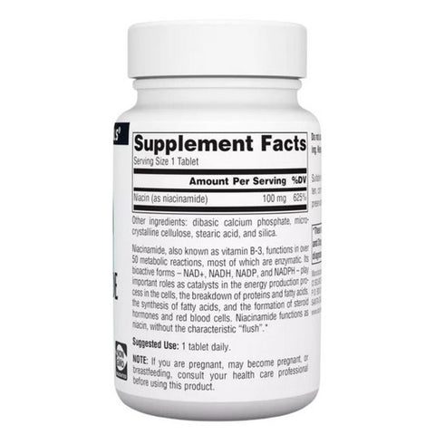 Source Naturals, Niacinamide B-3, 100 mg, 250 Tabs