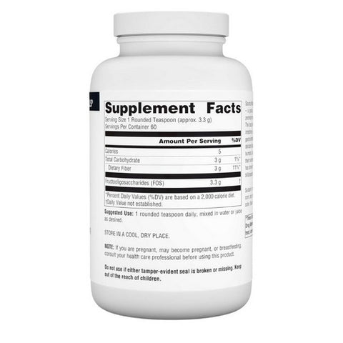 Source Naturals, Nutraflora Fos, 200 gm, Powder