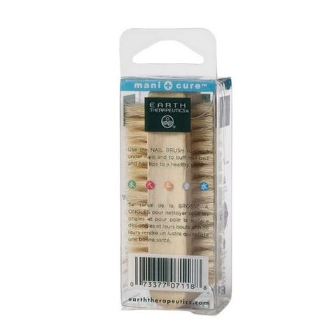 Earth Therapeutics, Genuine Bristle Nail Brush, 1 Un