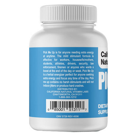 California Natural, Pick Me Up Vitamin, 60 Tabs