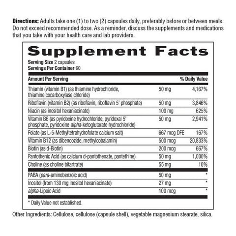 Country Life, Coenzyme B-complex, 120 Caps