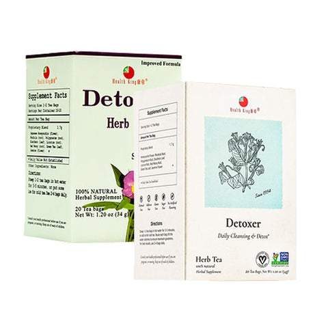 Health King, Detoxer Herb Tea, 20 Bags Health King
