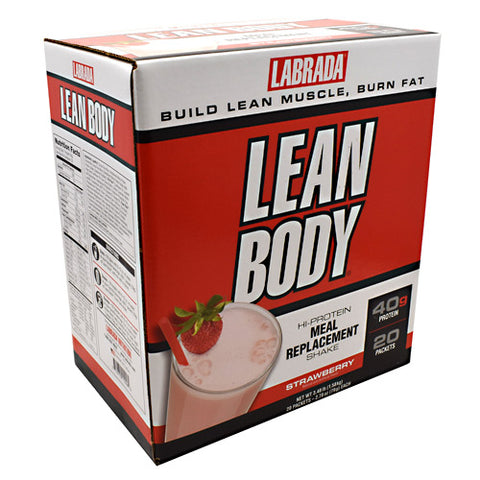 LABRADA NUTRITION, LAB LEAN BODY STRAW POWDER, 20/bx