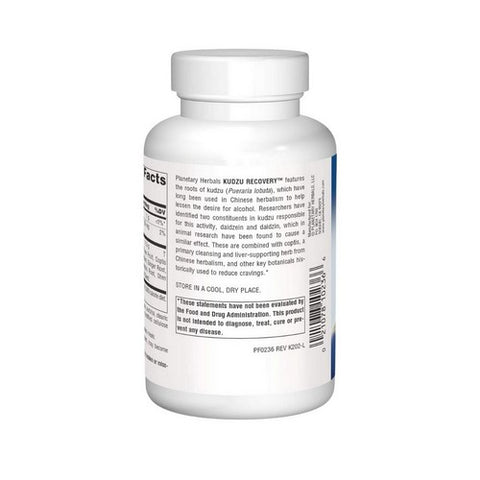 Planetary Herbals, Kudzu Recovery, 120 Tabs