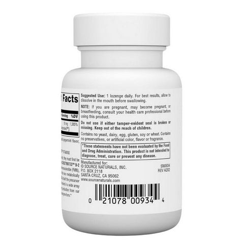 Source Naturals, Coenzymated B-2, 25 mg, 30 Tabs