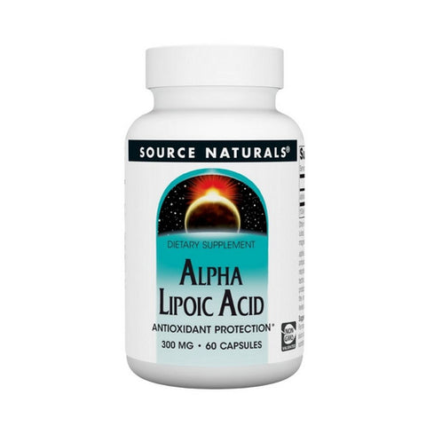 Source Naturals, Alpha Lipoic Caps, 300 mg, 60 Caps