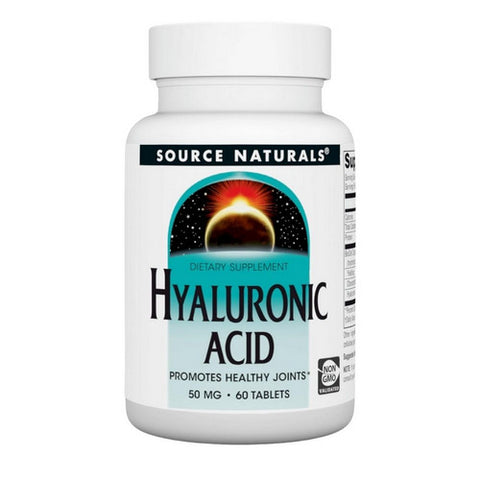 Source Naturals, Hyaluronic Acid, 50 mg, 60 Tabs