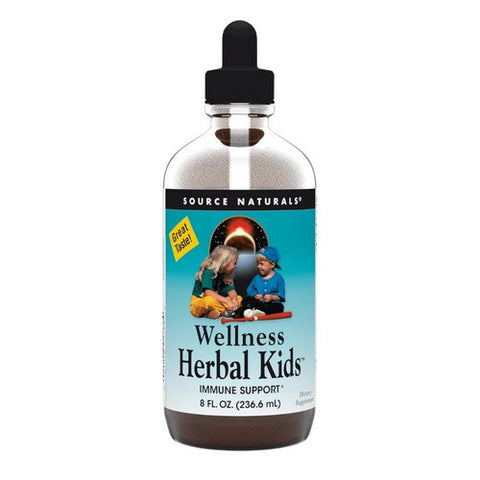 Source Naturals, Wellness Herbal Kids Liquid, 8 oz