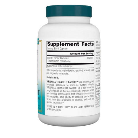 Source Naturals, Wellness Transfer Factor, 125 mg, 30 Caps