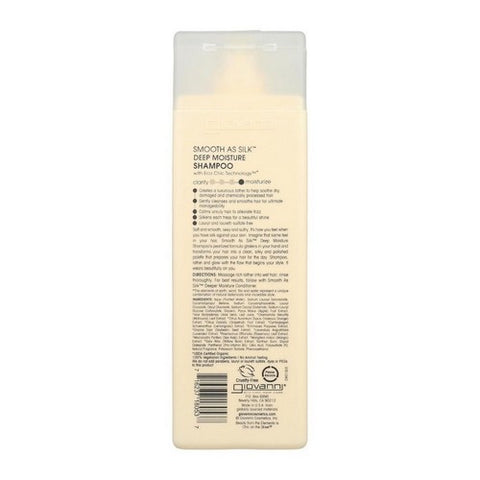 Giovanni Cosmetics, Shampoo Smooth As Silk, 8.5 oz
