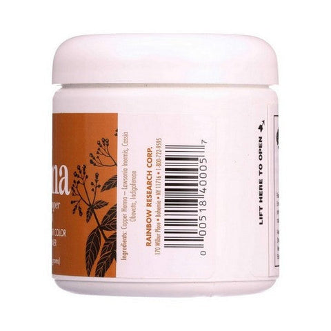 Rainbow Research, Henna Hair Color And Conditioner Copper Red Copper, 4 Oz Rainbow Research