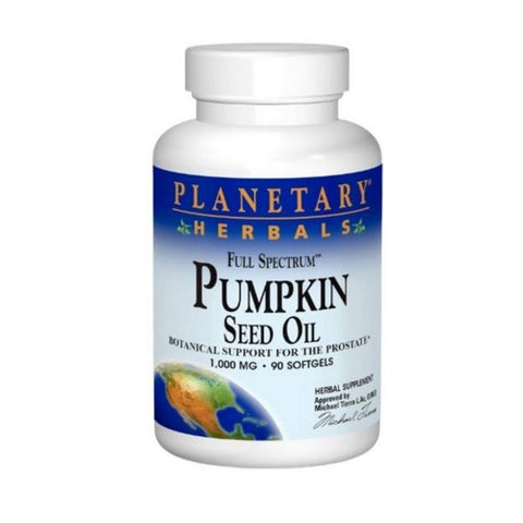 Planetary Herbals, Full Spectrum Pumpkin Seed Oil, 90 Sftgls