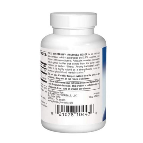 Planetary Herbals, Full Spectrum Rhodiola Rosea Extract, 30 Tabs