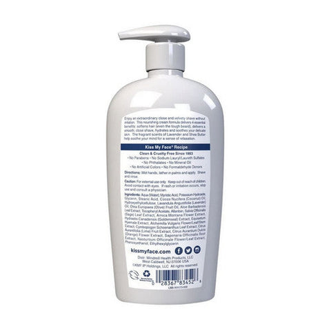 Kiss My Face, Moisture Shave, LAVENDER SHEA, 11 OZ Kiss My Face