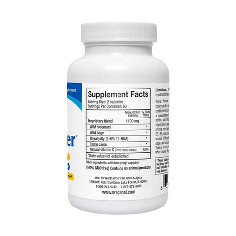 North American Herb & Spice, Royal Power, 120 Caps