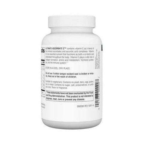 Source Naturals, Ultimate Ascorbate C, Powder 4 Oz Source Naturals