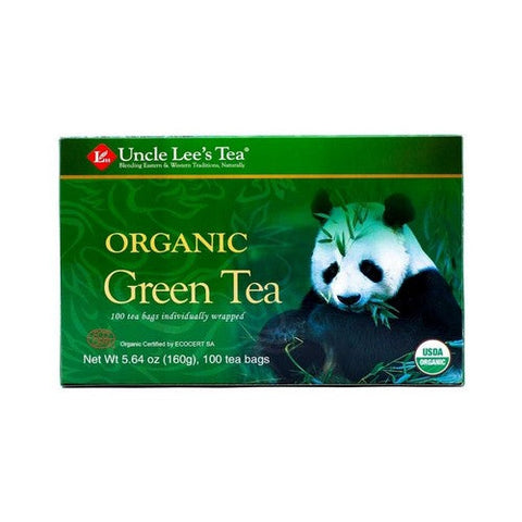 Uncle Lees Teas, Organic Green Tea, 100 Bags Uncle Lees Teas