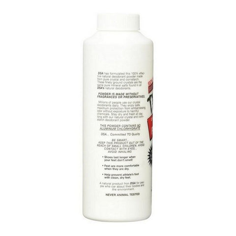 Thai Deodorant Stone, Crystal And Cornstarch Deodorant Body Powder, 4 OZ