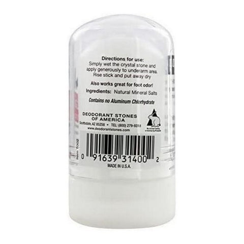 Thai Deodorant Stone, Crystal Deodorant Stick, 2.1 OZ